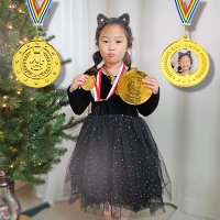 왕메달 금메달 목걸이 메달 상 졸업 입학 기념 어린이날 어린이집
