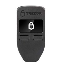 Trezor Model One - 암호화폐 가상화폐 하드웨어 지갑- 비트코인, 이더리움, ERC20 등을 해킹으로부터 가장 안전하게 보관, 하드월렛 스토리지 (블랙) -186530