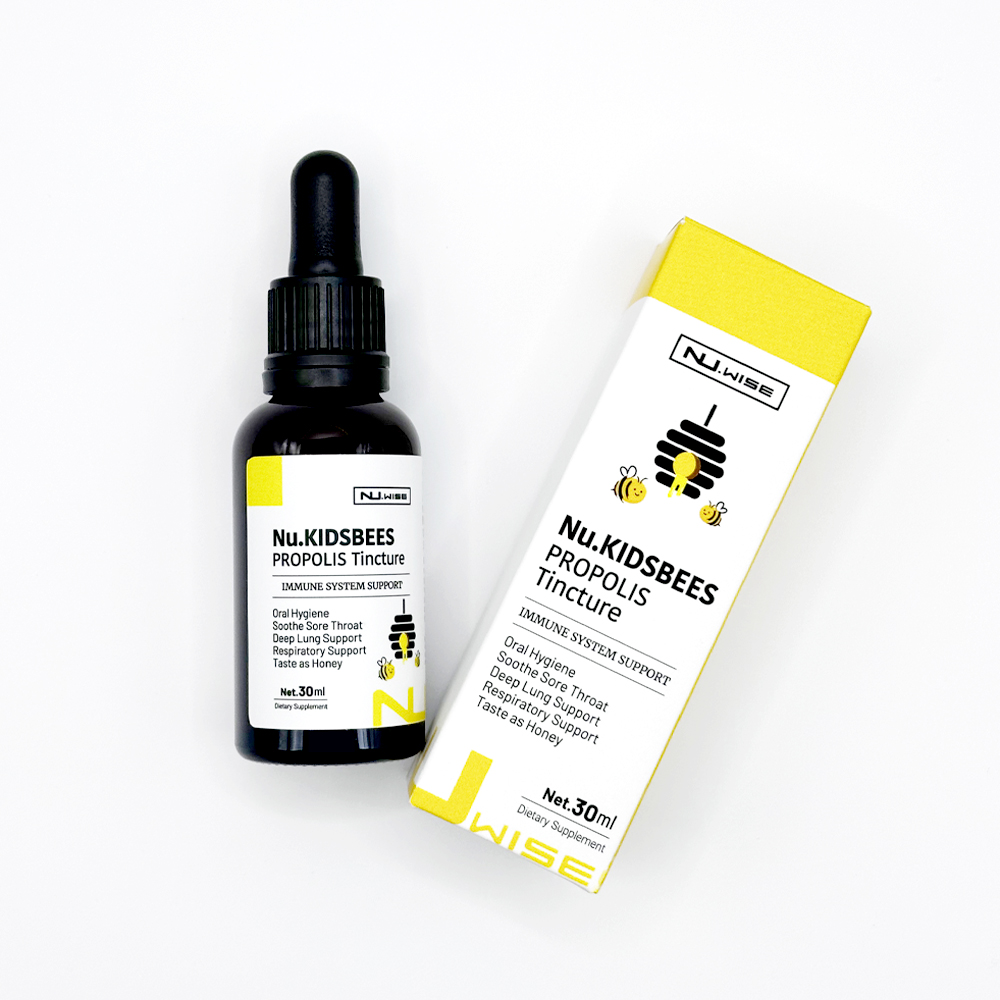 뉴 와이즈 키즈비즈 무알콜 어린이 <b>프로폴리스 팅쳐 30ml</b>, 1개
