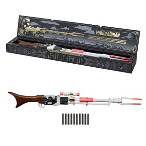 너프 스타워즈 만달로리안 암반 페이즈 펄스 블래스터 볼트 너프건 다트총 장난감총