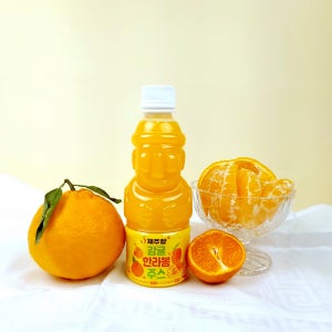제주향 돌하루방 한라봉 주스 착즙주스 330ml 8병