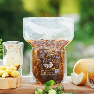농진담 배 도라지 대추생강청 1kg 수제청 과일청 차 대용량 카페 납품