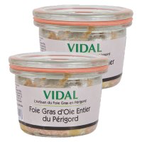 Vidal 비달 푸아그라 거위간 foie gras doie 40g 2개