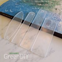 [아크릴 책갈피] 투명 재료 DIY 레진 만들기 꾸미기 태그형