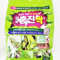 대유 총진싹 (3kg) - 친환경 토양 살충제, 입제, 총채, 진딧물, 병해충