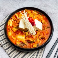 부산맛집 밀키트 짜글이 김치 돼지찌개 (800g) 캠핑요리 불로짜글이 (2~3인분)