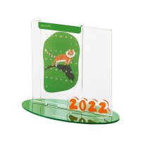 호랑이 2022년 달력 신년선물 아크릴 캘린더 탁상용 홈데코