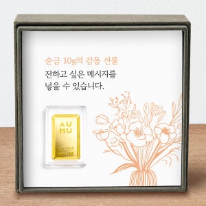어뮤 메시지 골드바 10g