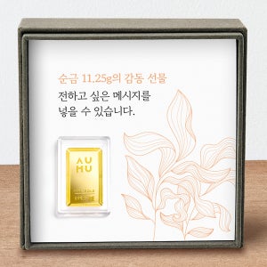 어뮤 메시지 골드바 11.25g(금3돈)