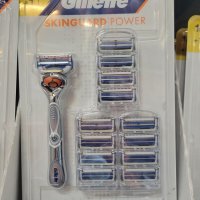 Gillette 질레트 스킨가드 면도기 면도날 14개 세트