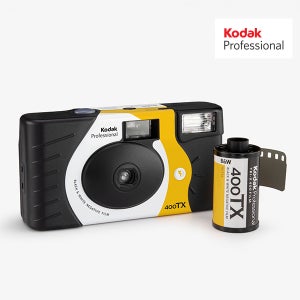 Kodak 코닥 일회용 흑백 플래시 카메라 / 티엑스 400-27 / TX400