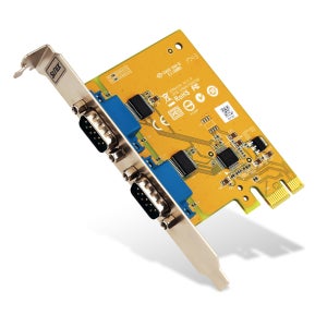 SUNIX 2포트 시리얼 PCIe 카드 (SER6437A) 컨트롤러 2포트