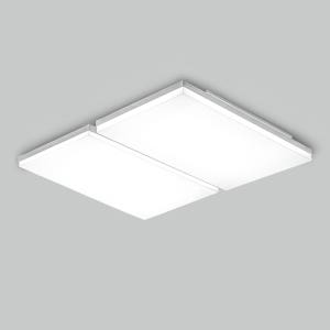 LED 100W 에일 4등 거실등 안방 천장 직사각 화이트 블랙조명