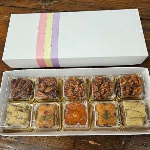 분당한과 명절감사인사선물답례세트 피칸 호두강정 금귤 콩고물도라지정과 개성약과 팥양갱