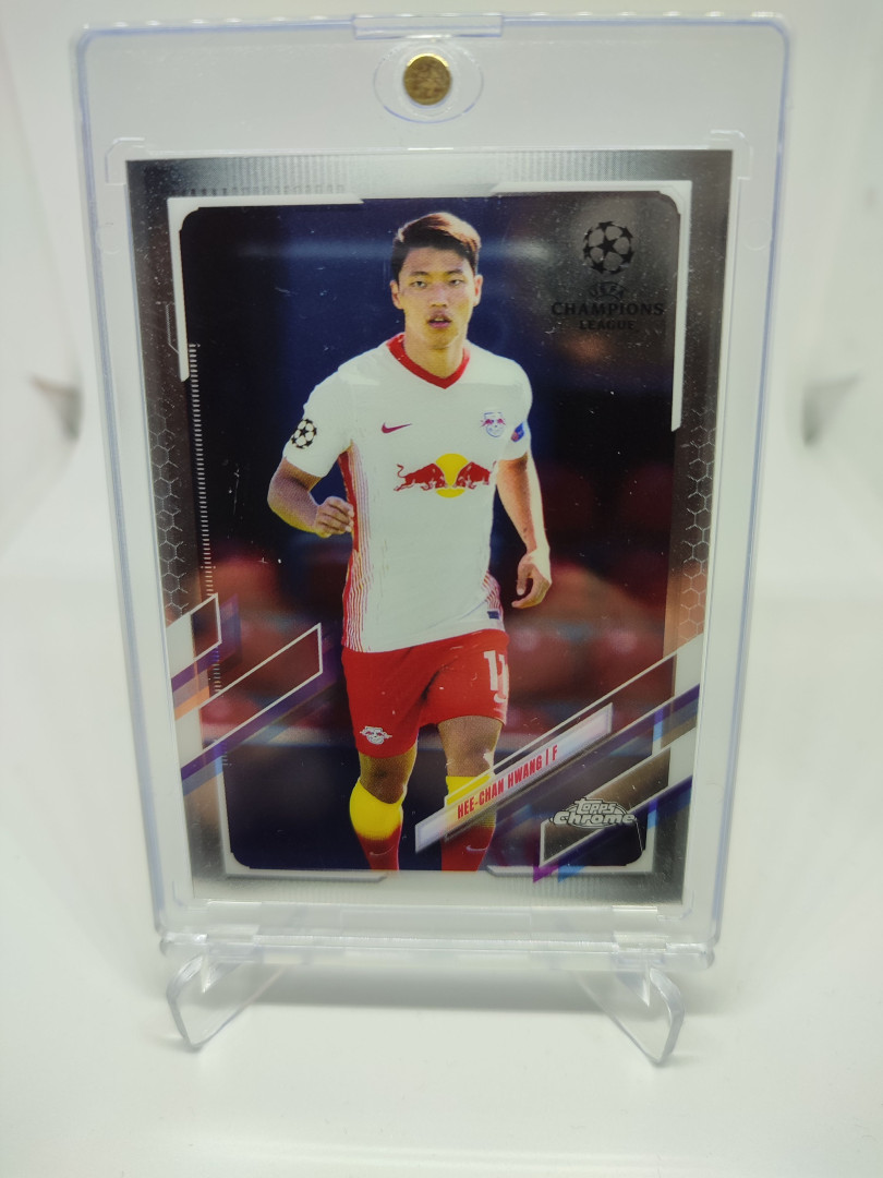 2020 Topps Chrome UEFA 10번 황희찬 Hee-Chan EPL 축구 카드