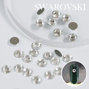 스와로브스키 크리스탈 SS16 (100개) 젤네일파츠 네일스톤 평스톤