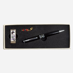 자개 USB 볼펜 세트 난초나비 16G,32G