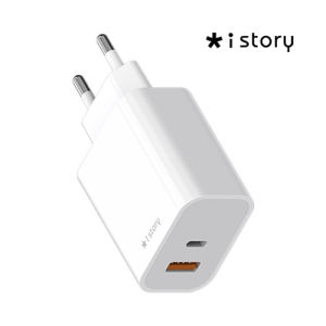 아이스토리 C타입 USB-A 2포트 30W PD 충전기 어댑터 KXS-2123