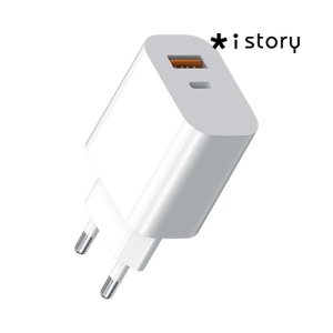 아이스토리 C타입 USB-A 2포트 20W PD 충전기 어댑터 KXS-2152