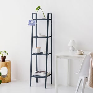 LEITER 선반 350 좁은 4단 그레이