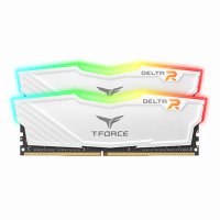 TeamGroup T-Force DDR4-3200 CL16 Delta RGB 화이트 패키지 서린 (16GB(8Gx2)) /메모리