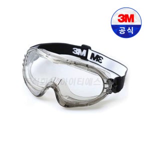 3M 보안경 40654PLUS-A 내화학용 아세테이트렌즈 안티포그 밴드형고글