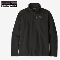 Patagonia 파타고니아 베터 스웨터 풀오버 후리스 반집업 맨투맨 직구 남성 블랙 검정