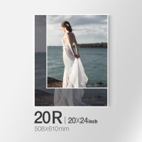 20R - 20x24인치 아트프린팅 액자 가족 사진 인화 대형 출력