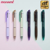 모나미 FX제타 C3 3색볼펜 0.5mm 멀티펜 국산볼펜