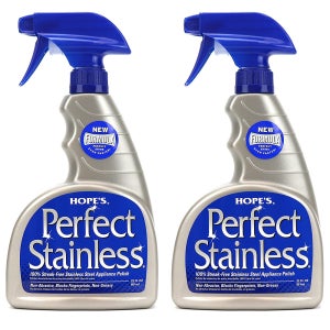 Hope’s 홉스 스테인리스 클리너 651ml 2팩 HOPE’S Perfect Stainless Steel Cleaner 22-Ounce, Streak-Free