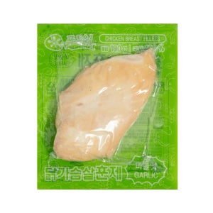푸드원 맛닭 냉장 훈제 닭가슴살 마늘맛 100g 60팩 6kg