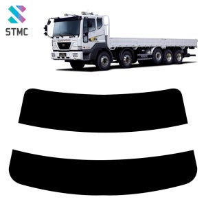 노부스, 차세대, 커민스 전용 상,하단띠 썬팅필름 화물차 UV열차단 반반사 썬팅지