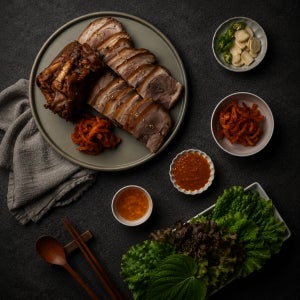 장충동왕족발 제주흑돼지 무뼈족발 SET (미니족+통순살) 대뼈를 제거하여 간편한 족발