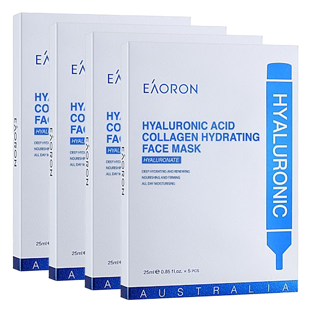 호주 이오론 <b>히알루론산</b> 하이드레이팅 콜라겐 마스크팩 20매