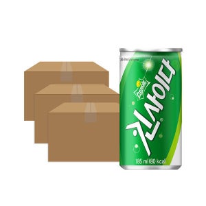 해태 스프라이트 킨 사이다 185ml (90개) 청량하고 깔끔하게 톡쏘는 대량 구매