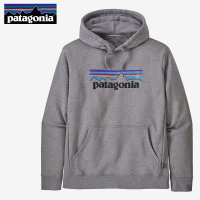 Patagonia 파타고니아 P-6 후리스 맨투맨 풀오버 후드티 직구 남성 그레이 회색