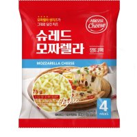 서울우유 슈레드 피자치즈 멀티팩 75g X 4