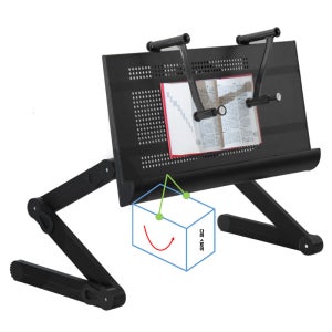 누워서 보는 독서대 침대 책보기 접이식 노트북거치대 3종