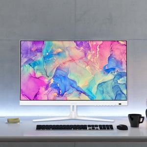 인터픽셀 IP2422 IPS 100Hz 화이트 리모컨 사무용 모니터 59~61cm(24인치)