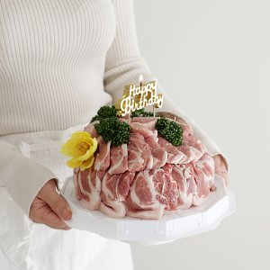 [명절 사전예약] 모듬 한돈 케이크1.3kg