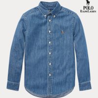 폴로 랄프로렌 보이즈 데님 셔츠 Cotton Denim Shirt