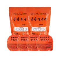 낭만쭈꾸미 양념 쭈꾸미볶음 500g2개+찍쏘4개 캠핑 저칼로리 집들이 밀키트 음식 요리