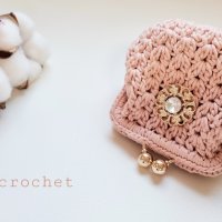 DIY 코바늘 복덩이 프레임 동전지갑 (Crochet frame purse)