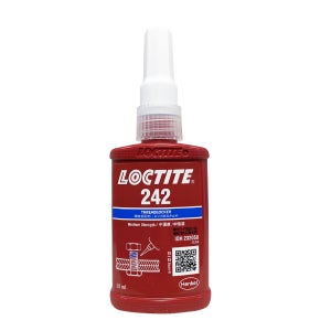 록타이트 242 산업용 나사 고정제 중강도 풀림방지제 볼트 본드 50ml
