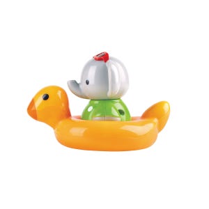 하페 빙글빙글오리보트 태엽 작동 목욕 물놀이 완구