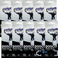 도루코 페이스4 휴대용 면도기 (1입x10개) (4중날)