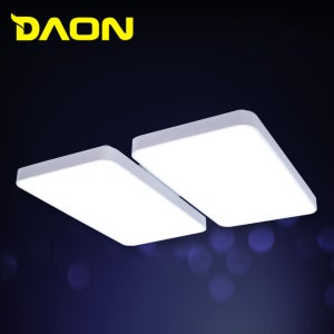 슬림 시스템 화이트 LED 거실등 100W 전등 조명 교체