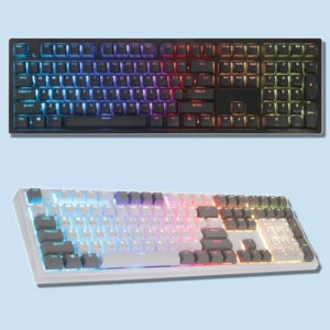 콕스 엠프리스 50G 완전방수 키감좋은 사무용 무소음 저소음 노뿌 무접점 게이밍 키보드