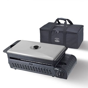 코베아 구이바다 L 올블랙 풀세트 휴대용 캠핑 가스그릴 가스버너