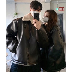 남자무스탕 커플무스탕 남자겨울아우터